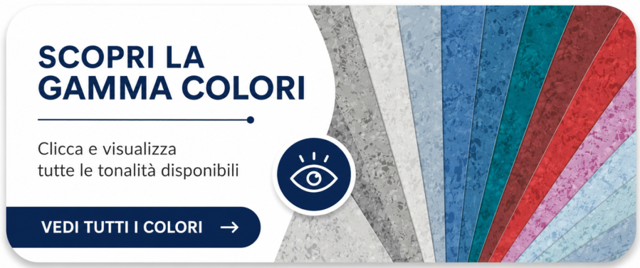 Comprende 50 colori, dalle tonalità neutre e naturali fino a verdi, blu, gialli, aranciati, rossi e tonalità più decise.