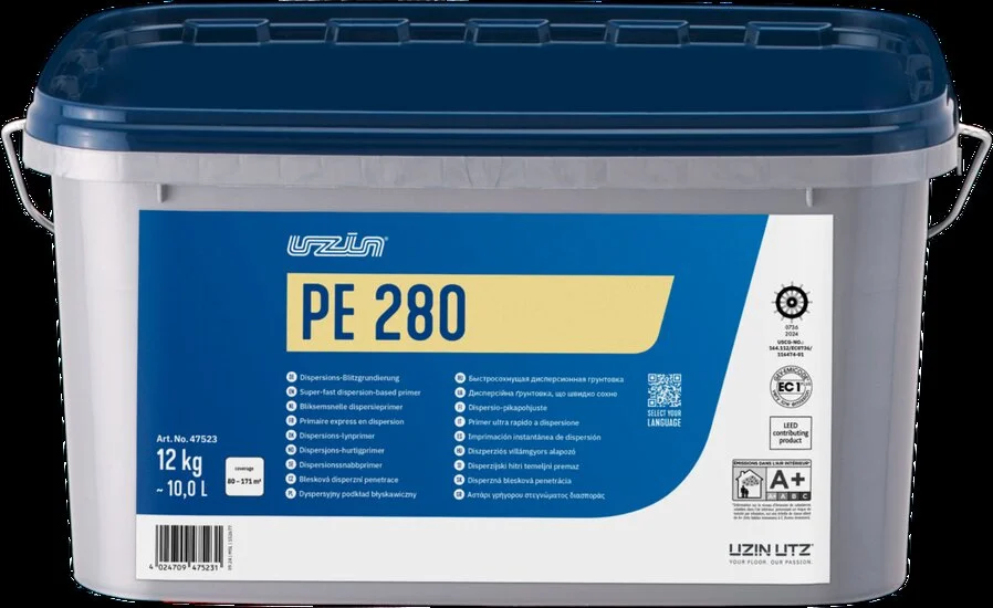 Primer in dispersione con tecnologia al carbonio per substrati lisci e densi